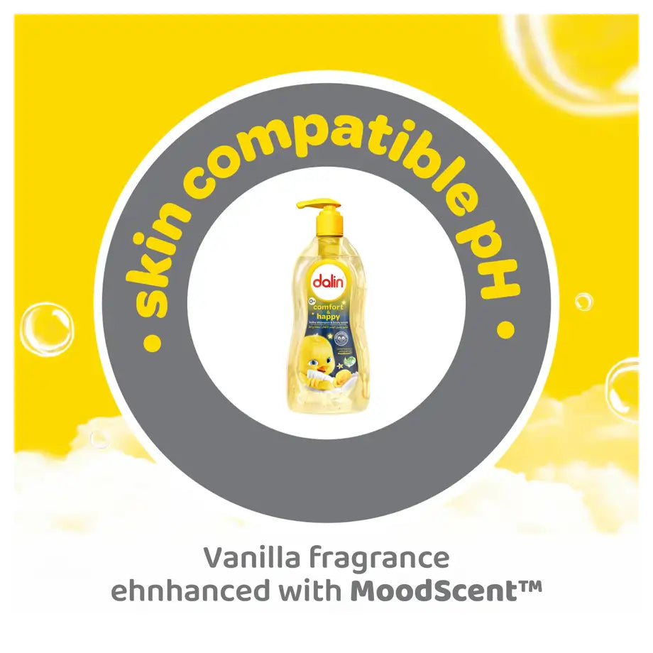 Dalin Comfort & Happy Baby Shampoo & Body Wash 700ml