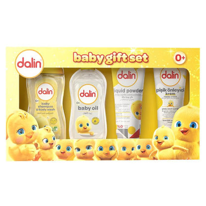 Dalin 5 Pieces Gift Set Baby Care