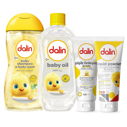 Dalin 5 Pieces Gift Set Baby Care