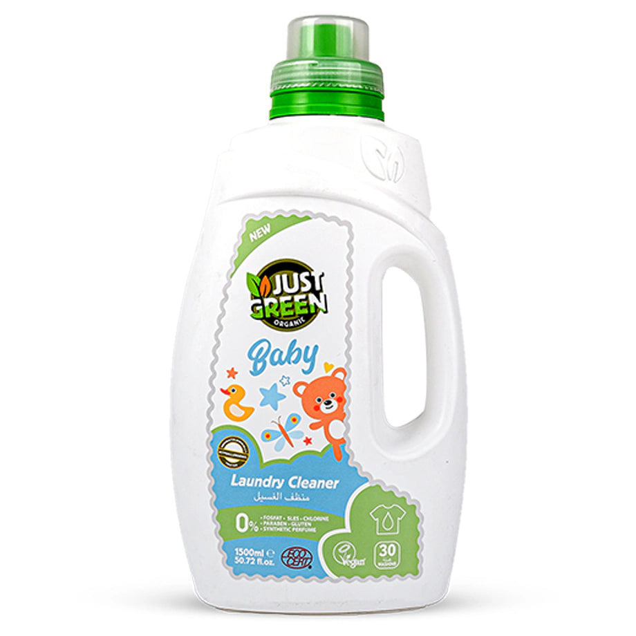 Just green organic Baby Laundry Liquid Detergent 1500ml