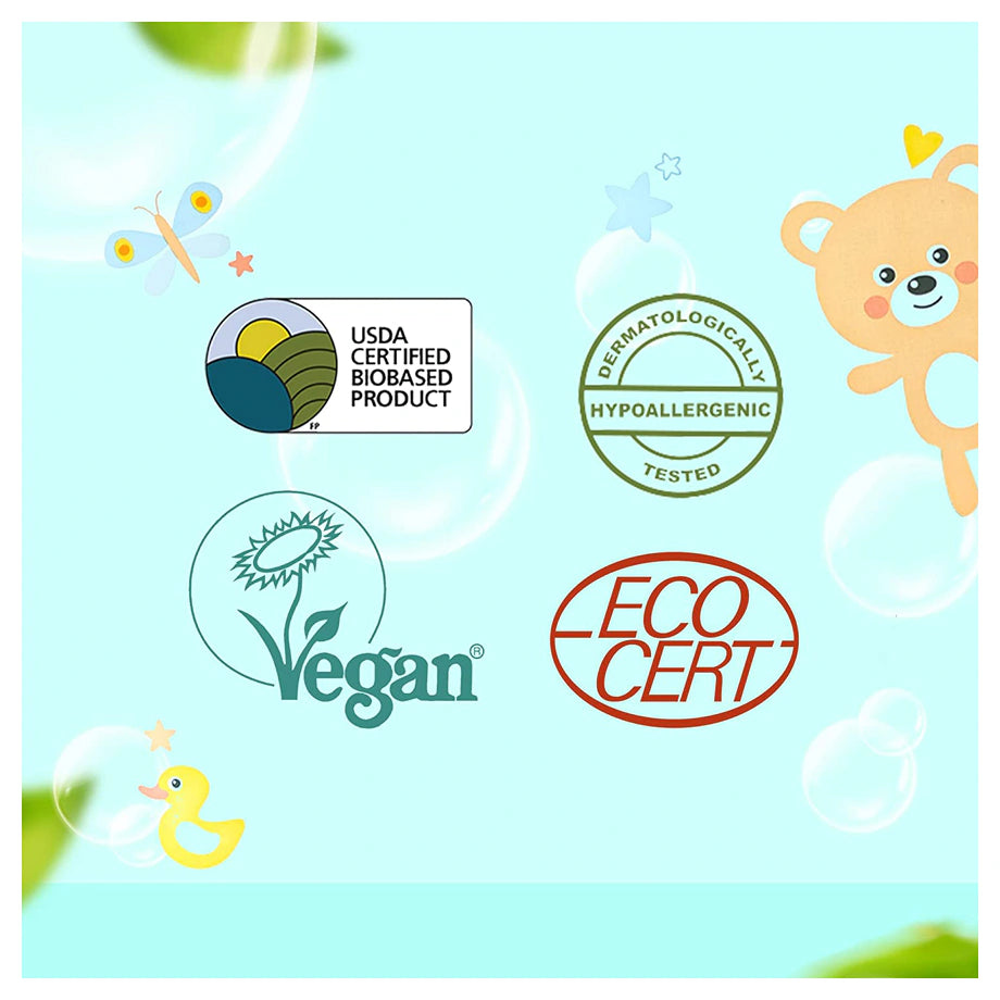 Just green organic Baby Laundry Liquid Detergent 1500ml