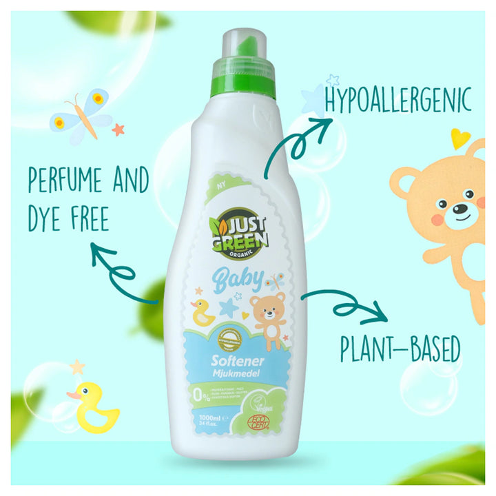 Just green organic Baby Laundry Softener 1000ml