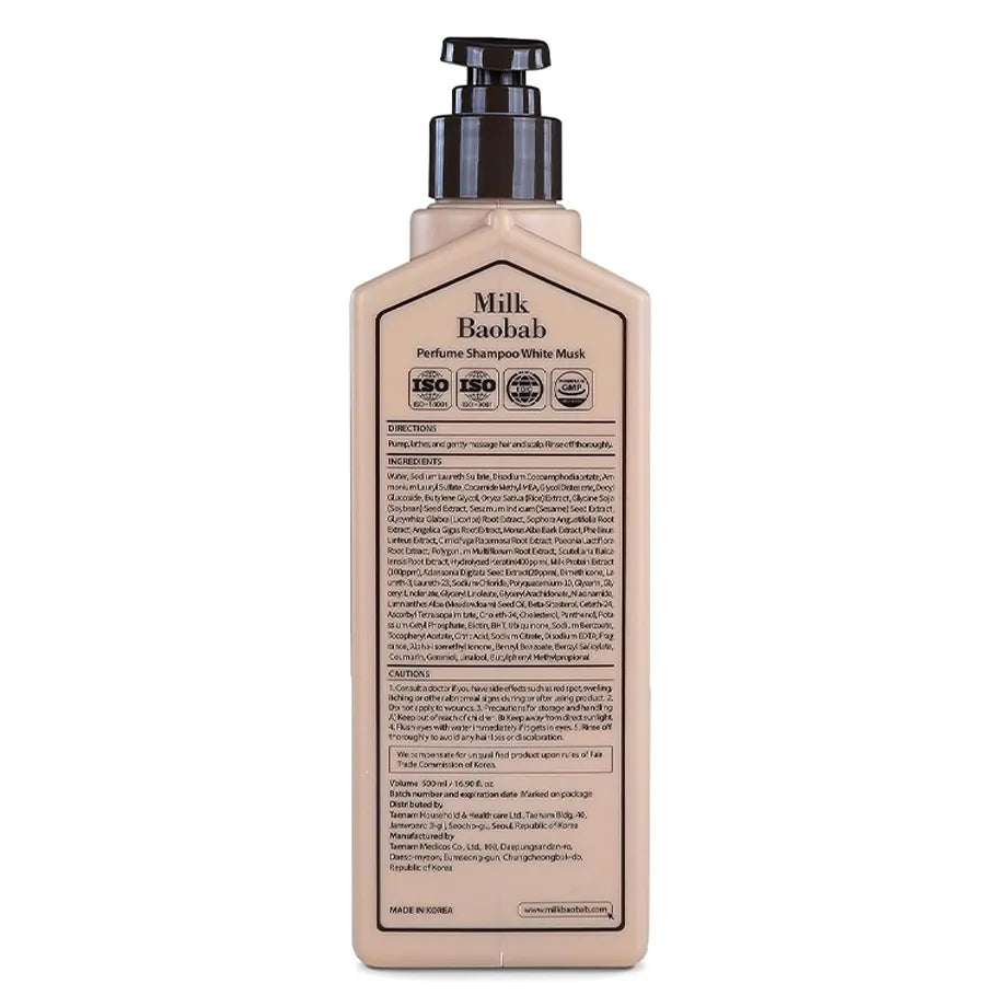 Milk Baobab Perfume Shampoo White Musk (500ml)