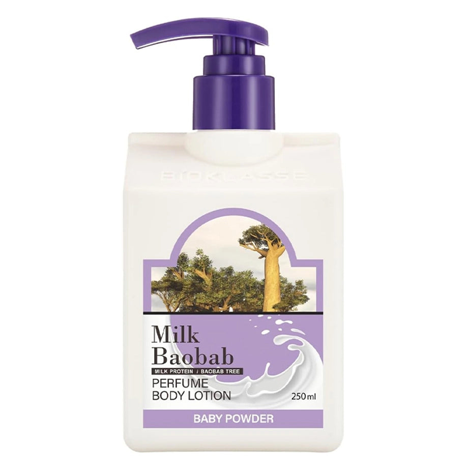 Milk Baobab Perfume Body Lotion Baby Powder (250ml)