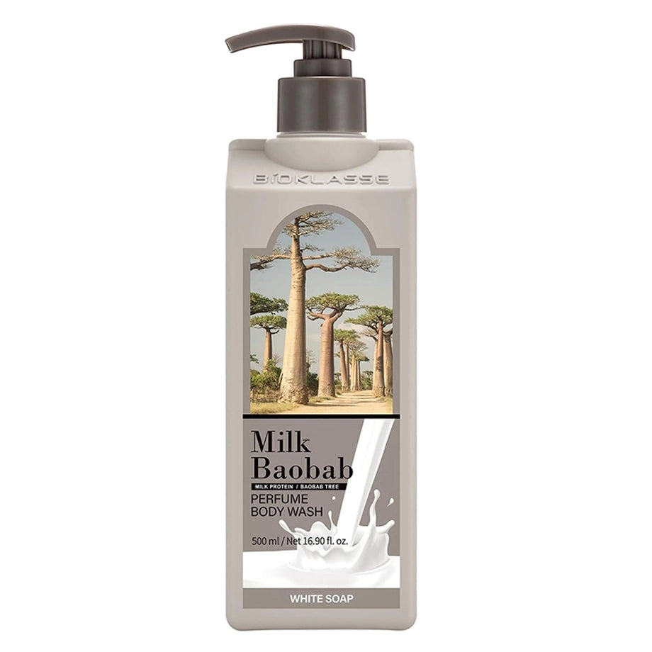Milk Baobab Perfume Body Wash White Soap (500ml)