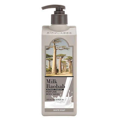 Milk Baobab Perfume Body Wash White Soap (500ml)