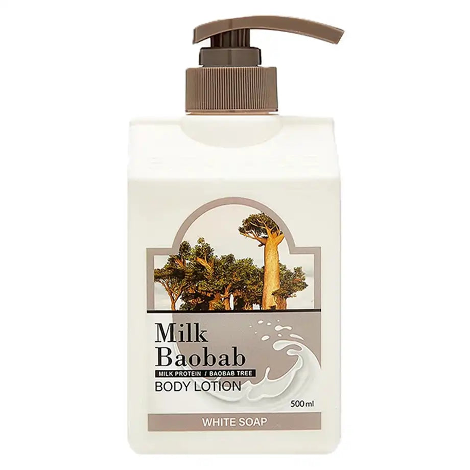 Milk Baobab Body Lotion White Soap (500ml)