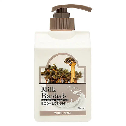 Milk Baobab Body Lotion White Soap (500ml)
