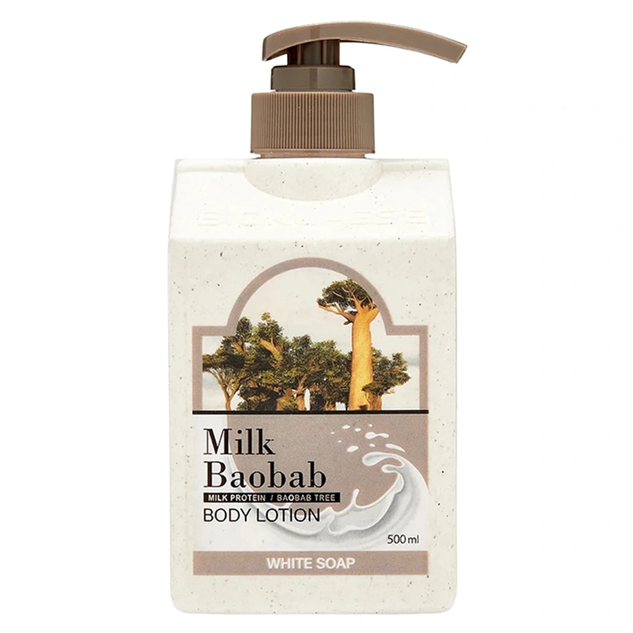 Milk Baobab Body Lotion White Soap (500ml)