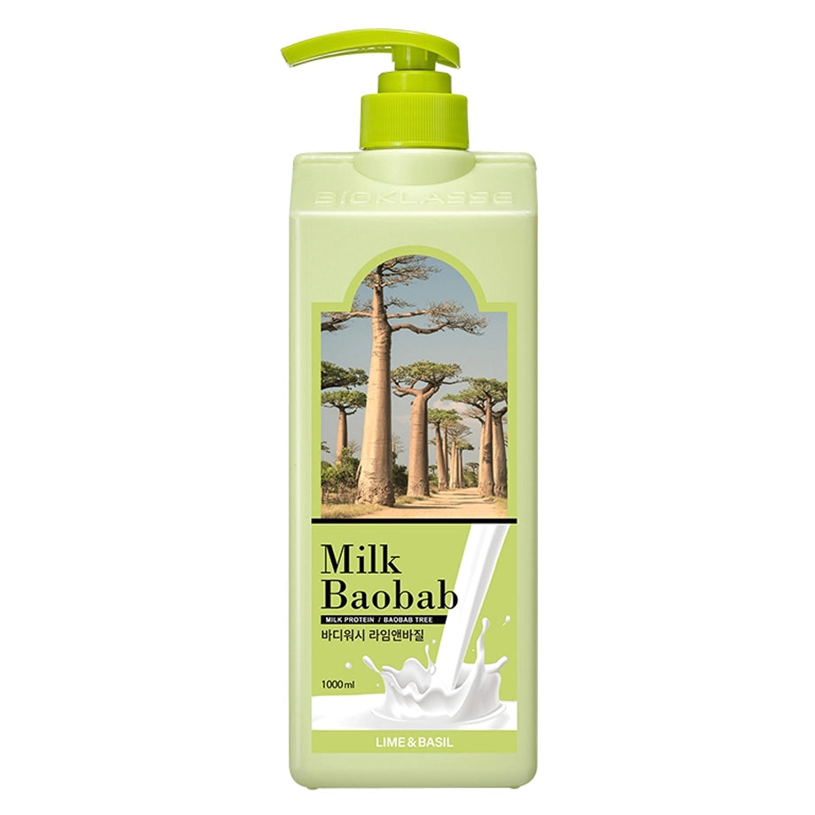Milk Baobab Body Wash Lime and Basil (1000ml)