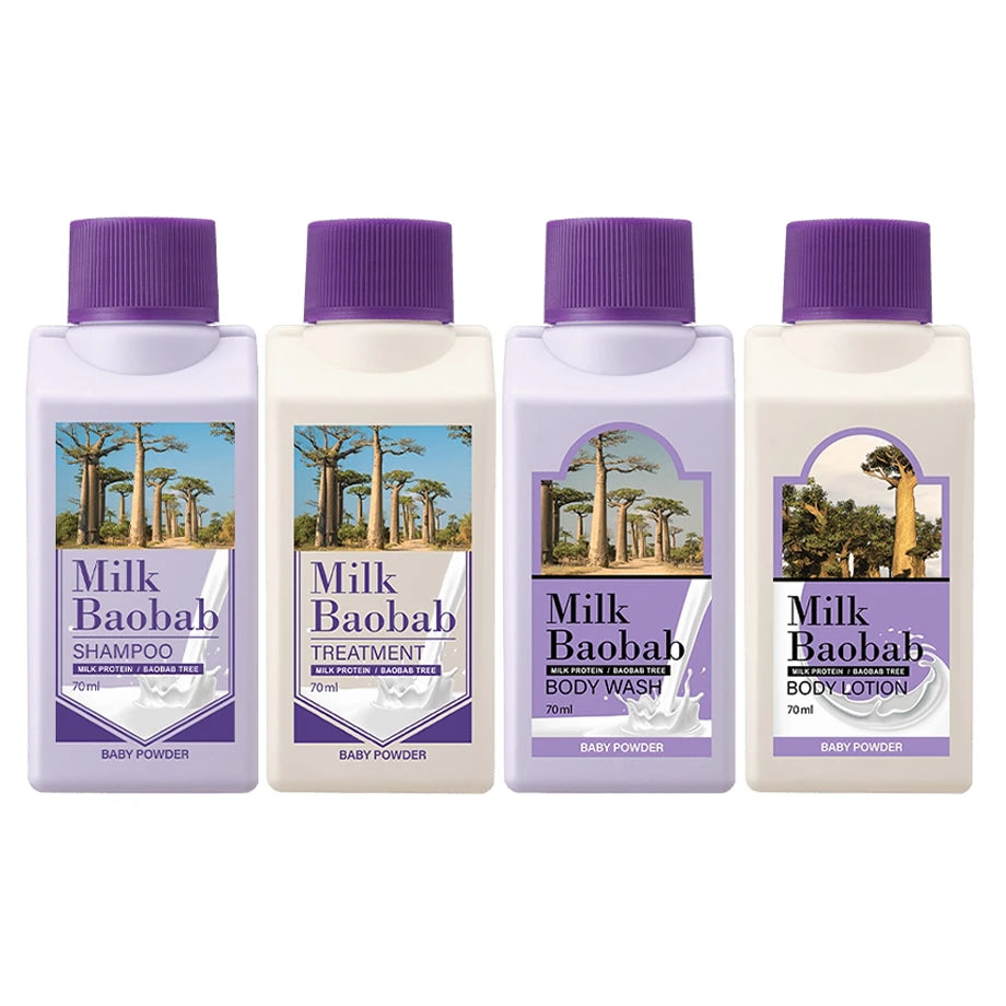 Milk Baobab 70ml Set Baby Powder (70ml)