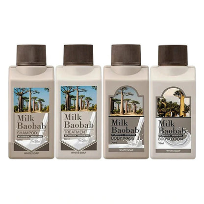 Milk Baobab 70ml Set White Soap (70ml)