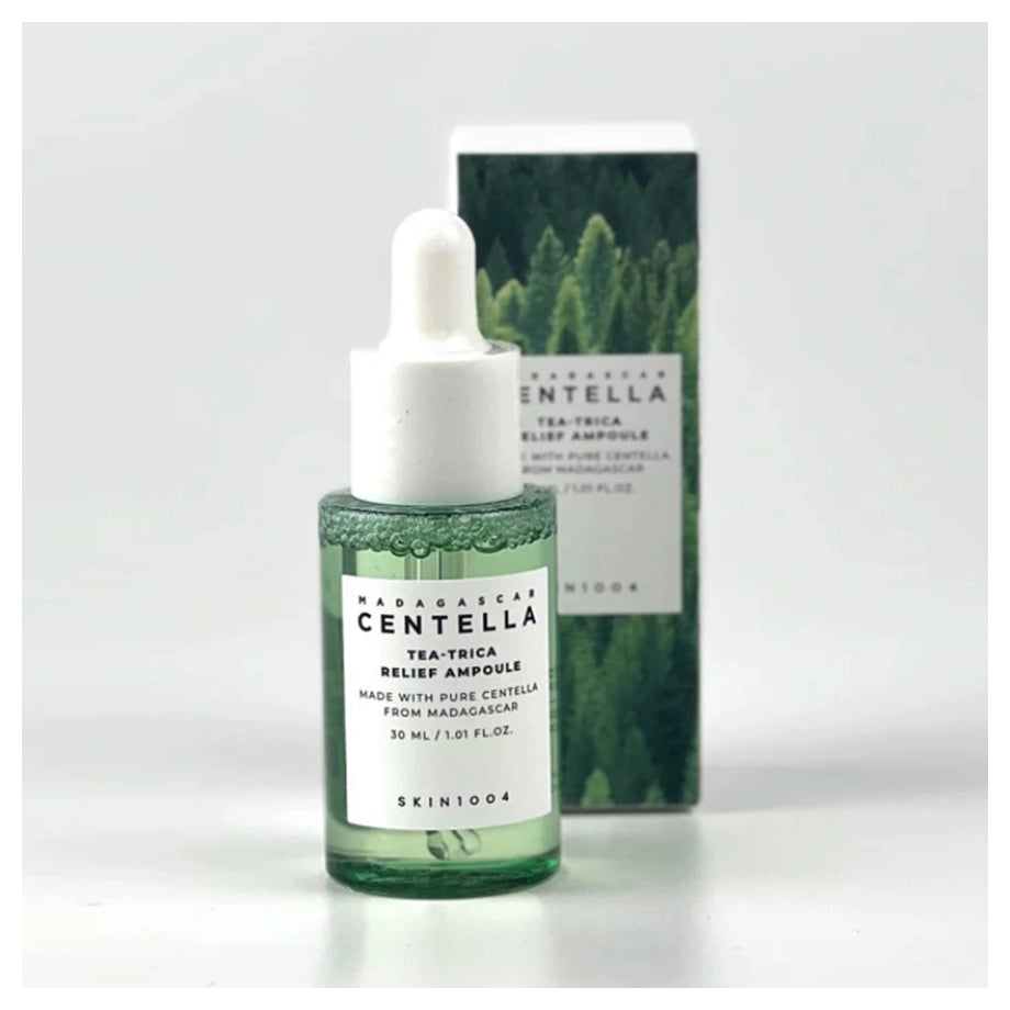 أمبولة SKIN1004 Madagascar Centella Tea-Trica الملطفة (30 مل)
