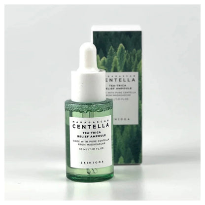 أمبولة SKIN1004 Madagascar Centella Tea-Trica الملطفة (30 مل)