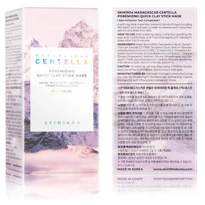 SKIN1004 Madagascar Centella Poremizing Quick Clay Stick Mask (27 g)