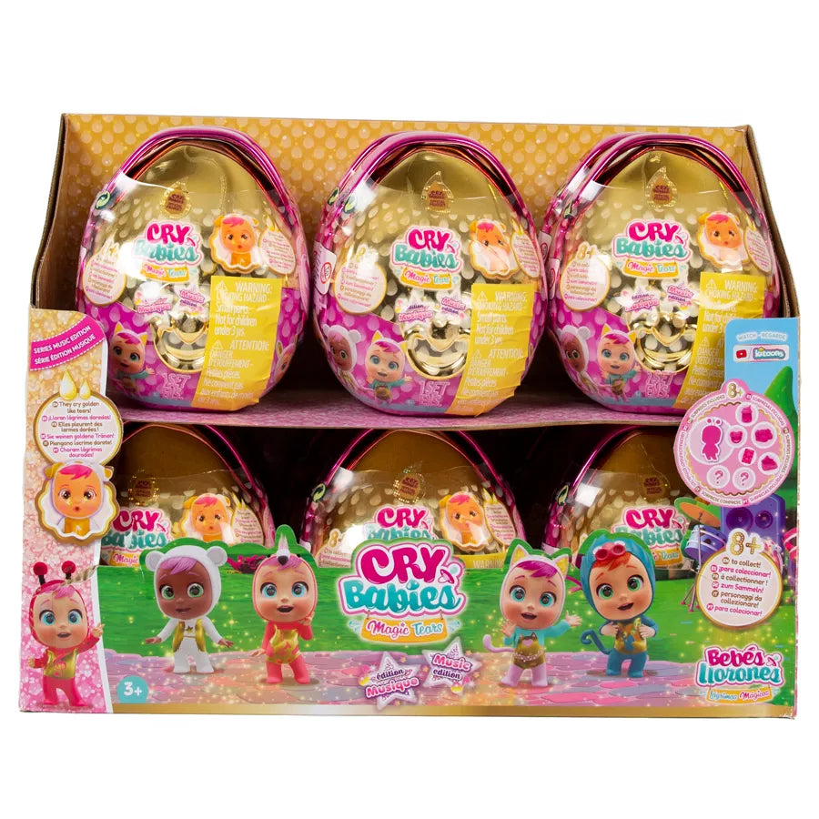 مجموعة عرض موسيقى Magic Tears من IMC Toys Cry Babies (عبوة من 12 قطعة) مجموعة عرض موسيقى Magic Tears من IMC Toys Cry Babies (عبوة من 12 قطعة)