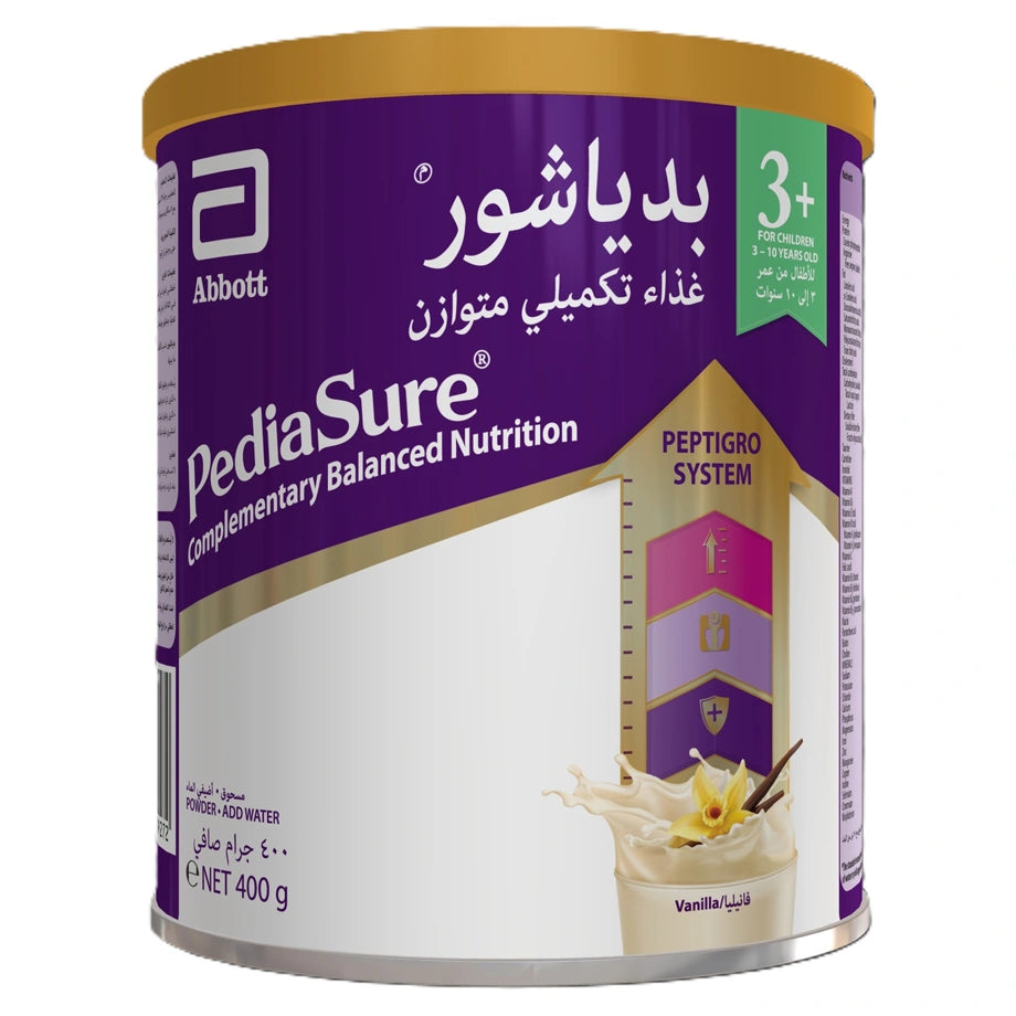 Pediasure 3+ Complete Balanced Nutrition Vanilla (400gm)