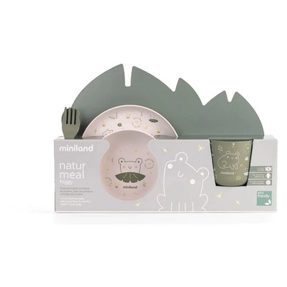 Miniland Naturmeal Insulated Food Container Frog