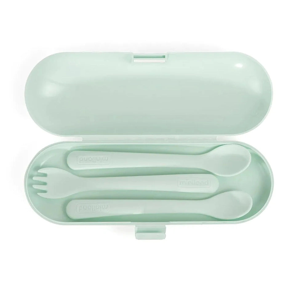 Miniland Picneat Cutlery Set (Dolce Mint)