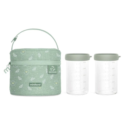 Miniland Pack-2-Go Ecosized Glass Containers