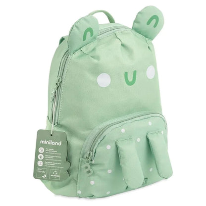 Miniland Ecothermibag Kids Insulated Backpack Frog