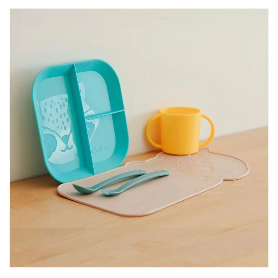 Miniland Kids Learning Tableware Sunshine