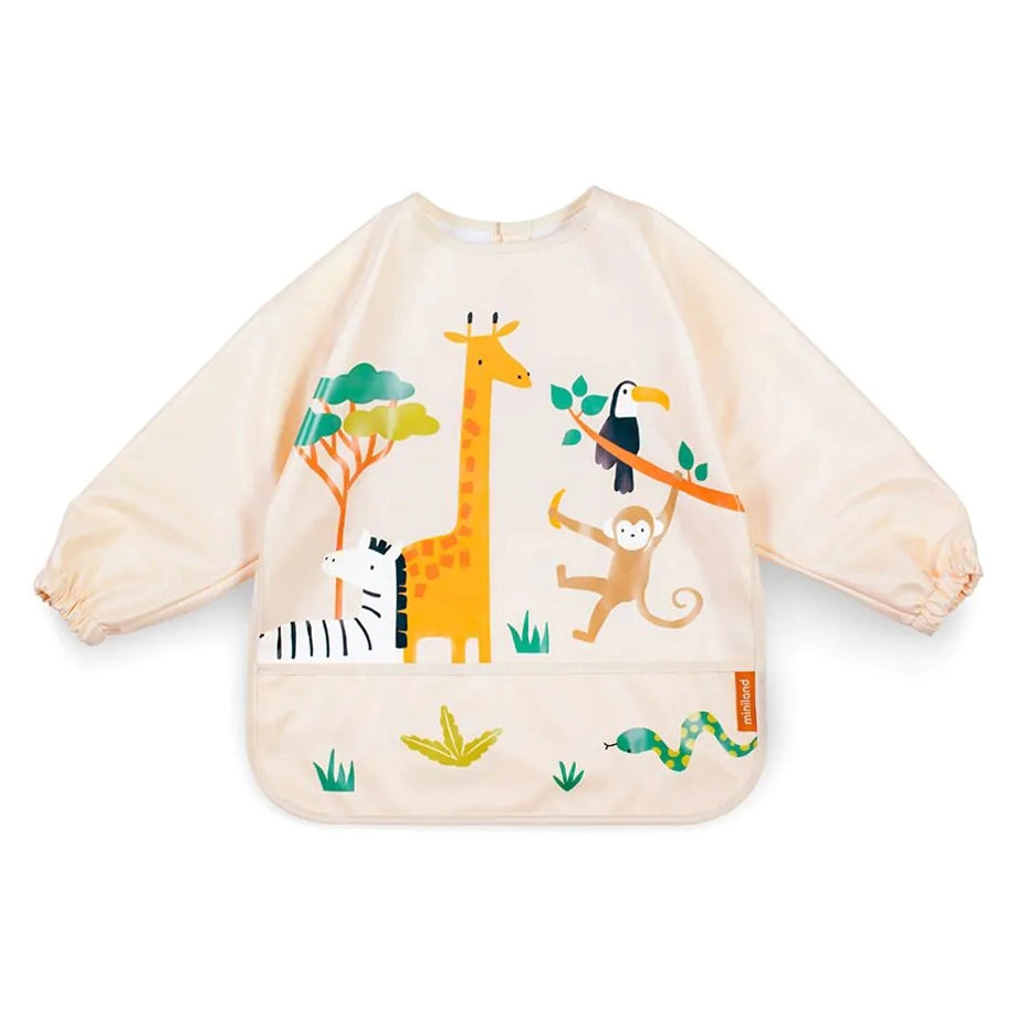 Miniland Baby Soft Bib (Jungle)