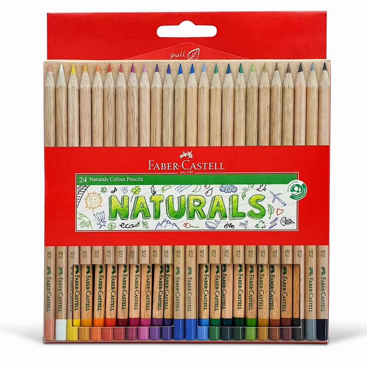 Faber-Castell - Naturals Colour Pencils Pack of 24