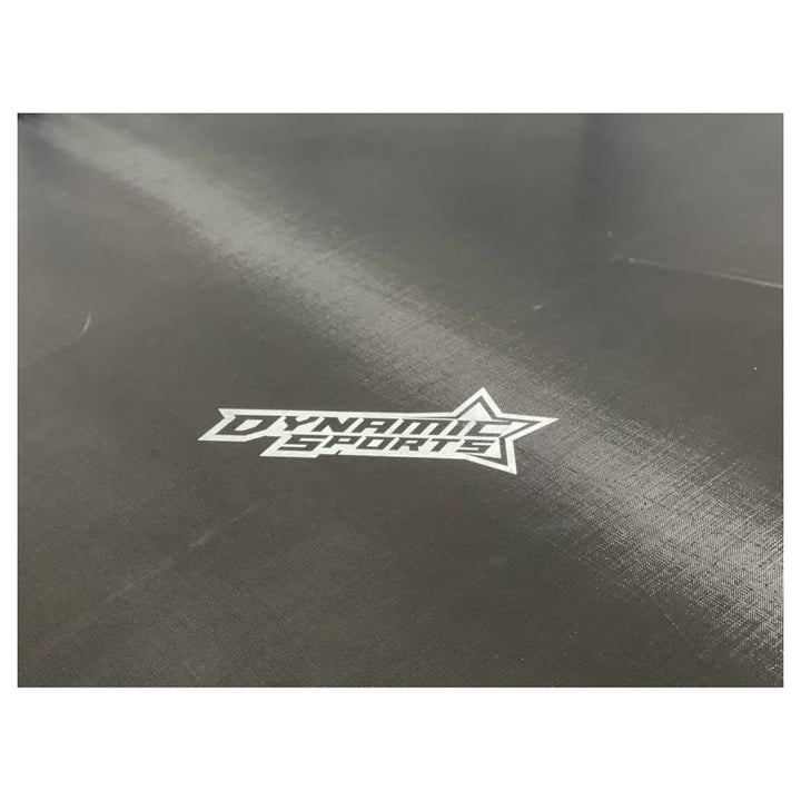 Funjump  14FT Blue Trampoline with Safety Net, Short Poles & Ladder