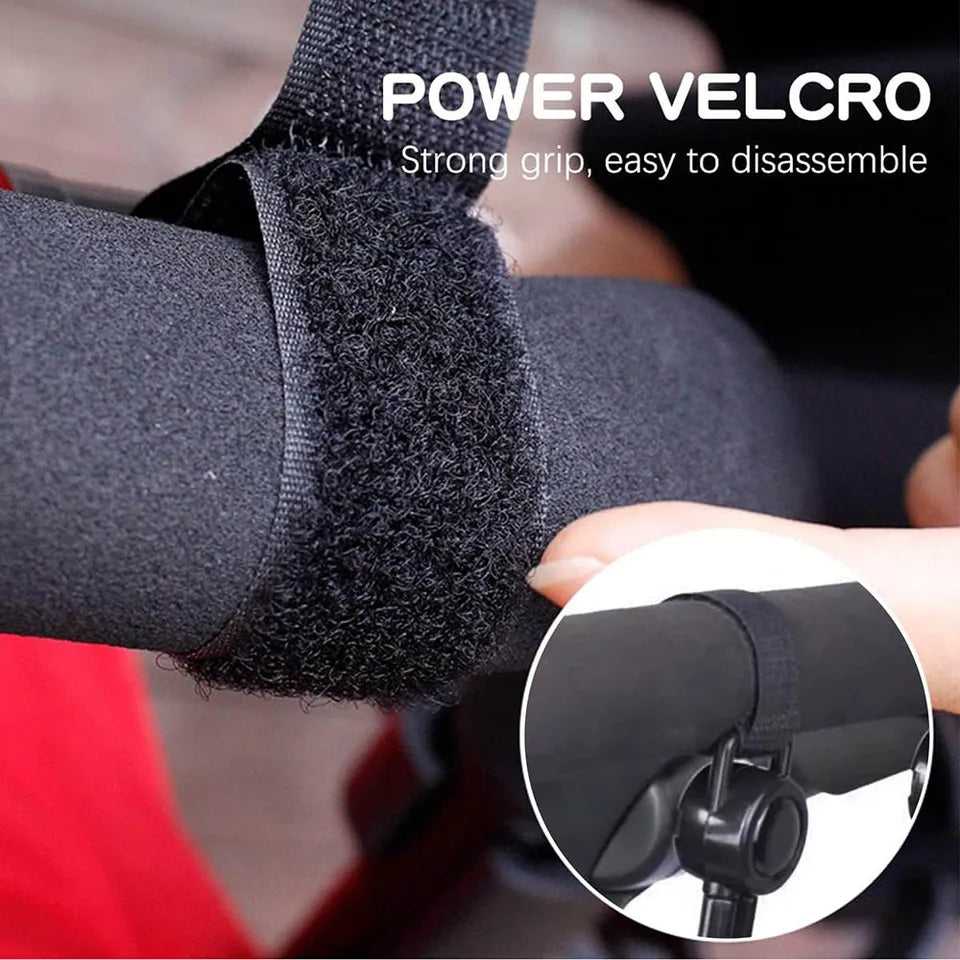 Sunveno 360° Universal Multipurpose Stroller Hook Pack of 2 (Black)