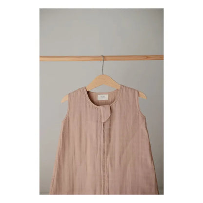 Mushie Muslin Sleep Bag (Blush)