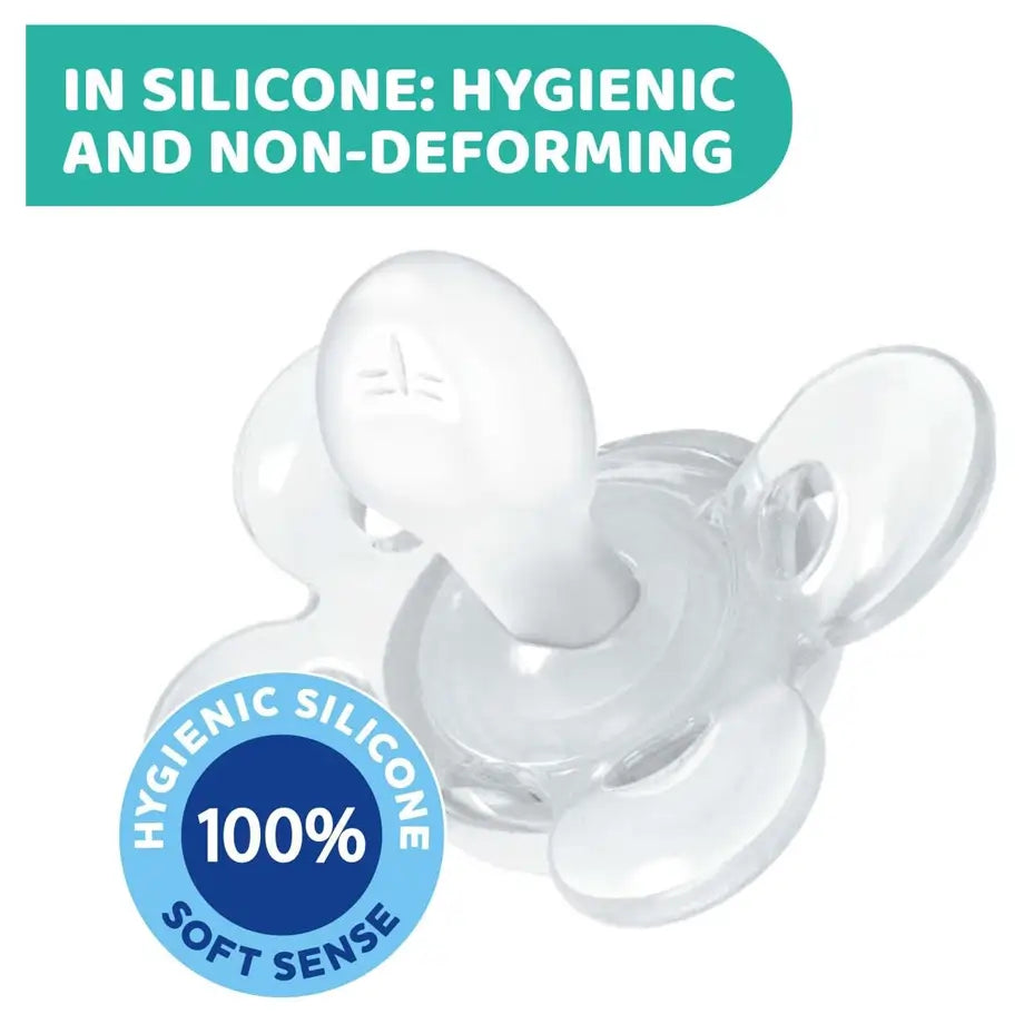 Chicco PhysioForma® Comfort Silicone Soother 2-6m (Pink)