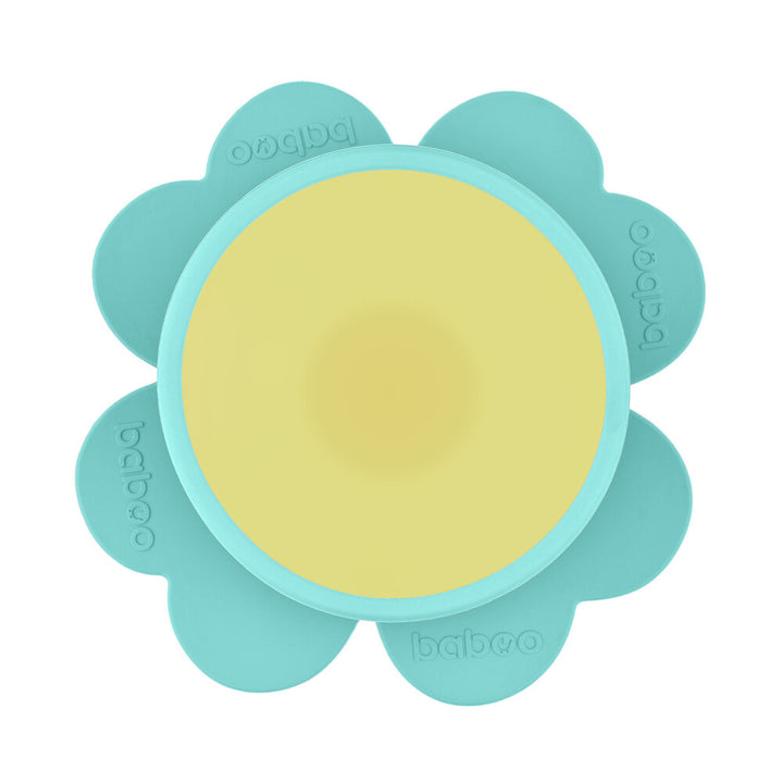 Baboo 6m+ Silicone Bowl with Suction (Lagoon Fiesta)