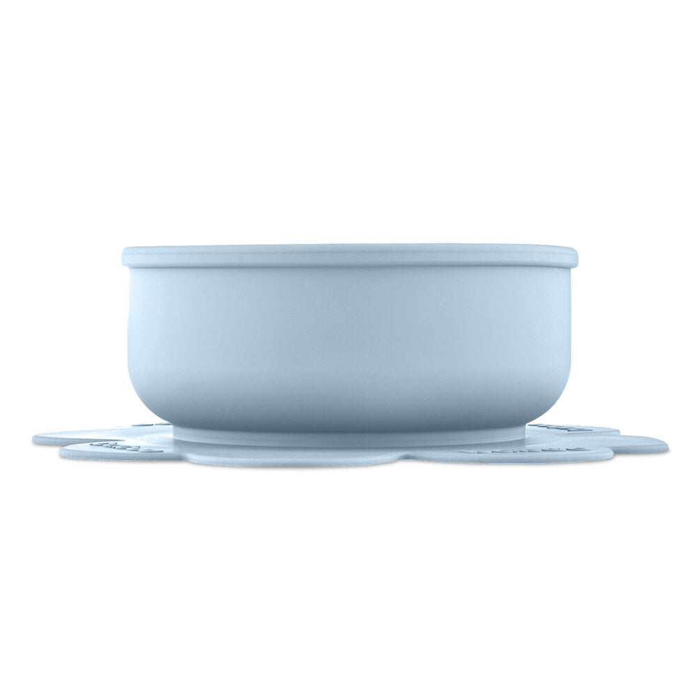 Baboo 6m+ Silicone Bowl with Suction (Blue Haze)