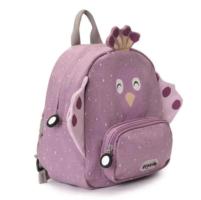 Trixie Kids Backpack Regular 12 Inch / 30.5 cm (Mrs. Peacock)