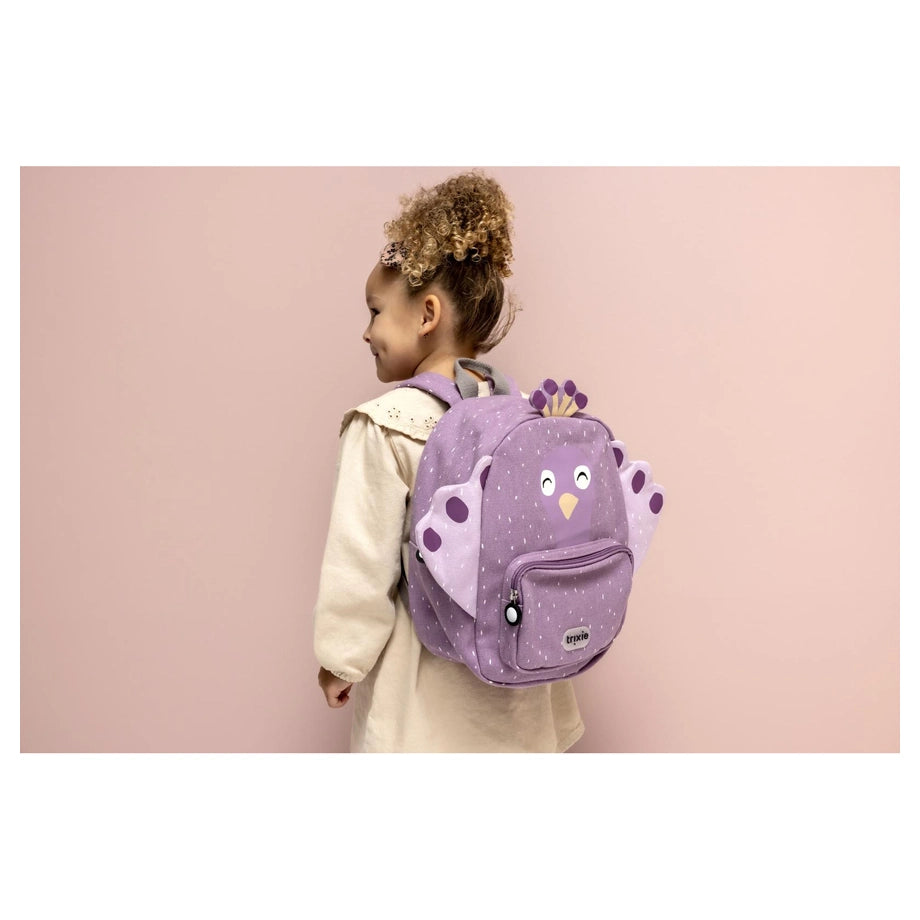 Trixie Kids Backpack Regular 12 Inch / 30.5 cm (Mrs. Peacock)