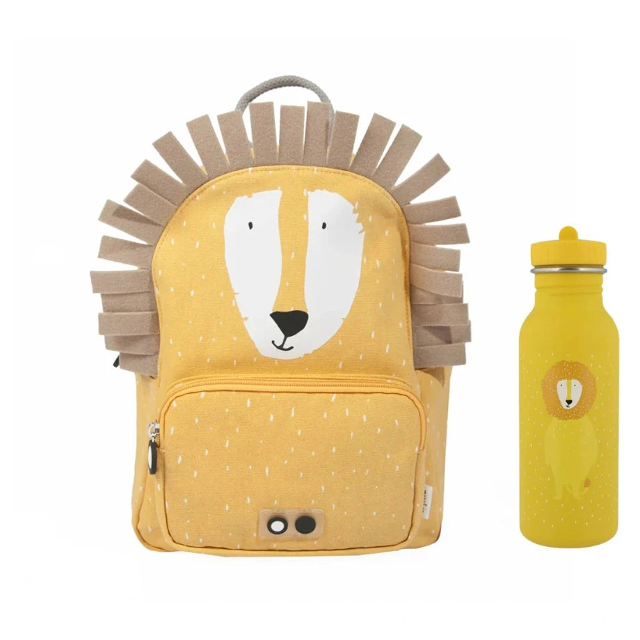 Trixie Backpack & Water Bottle Set (Mr Lion)