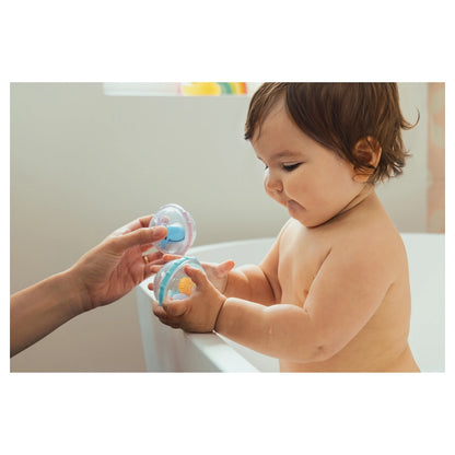 Munchkin Float & Play Bubbles Bath Toy Pack of 2 (Whale, 4M+)