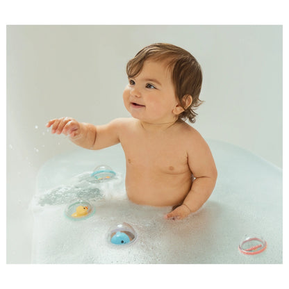 Munchkin Float & Play Bubbles Bath Toy Pack of 2 (Whale, 4M+)