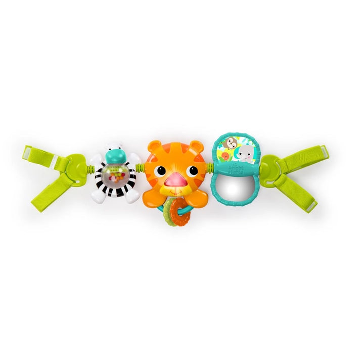 Bright Starts Take Along Carrier Toy Bar Tiger