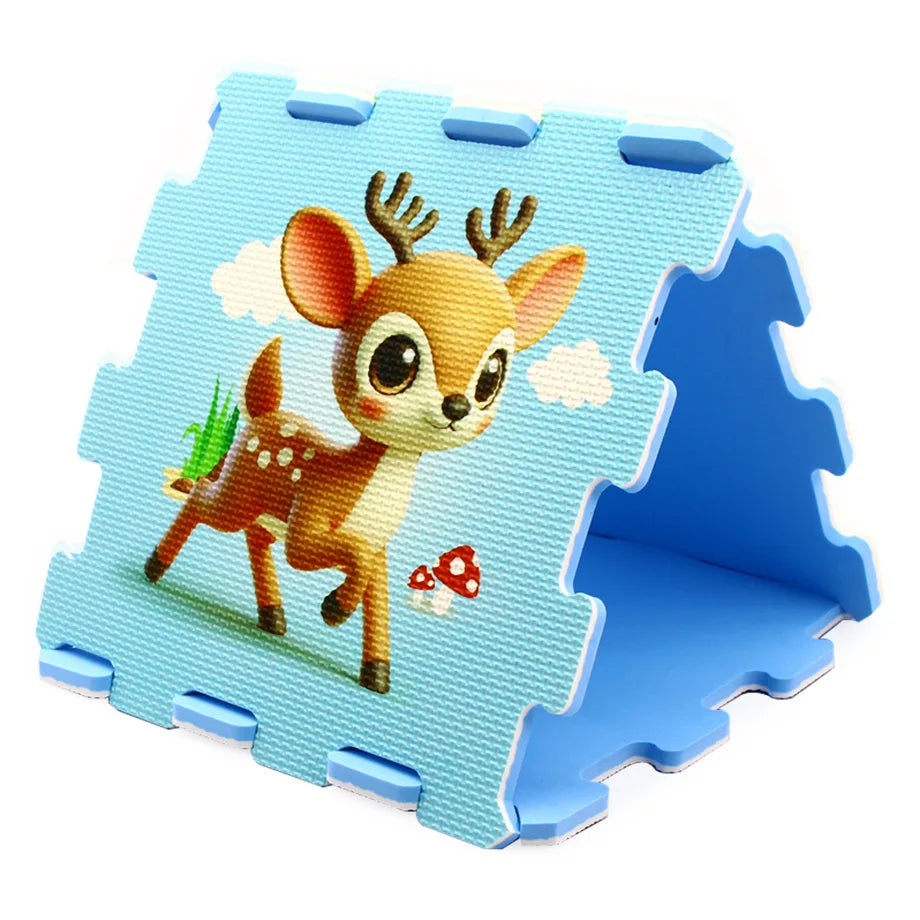 Sunta Printed Puzzle Mat Safari Animal (8 Pcs)