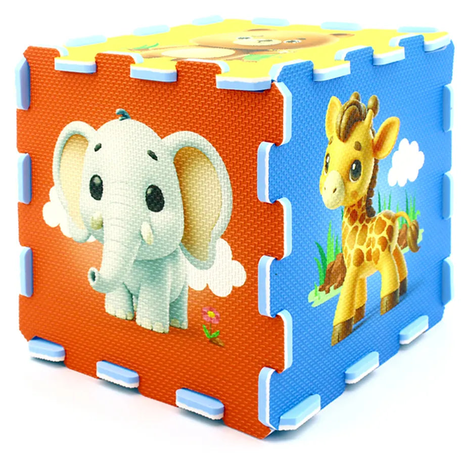 Sunta Printed Puzzle Mat Safari Animal (8 Pcs)