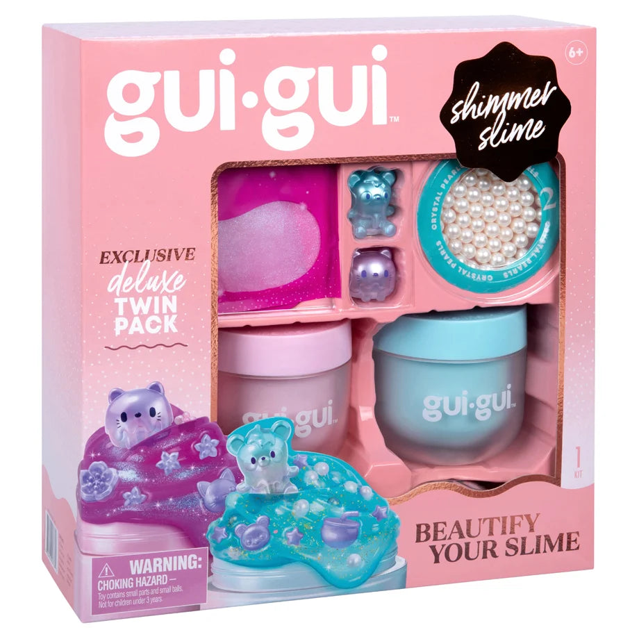 Moose GuiGui Shimmer Slime Deluxe Twin Pack (Season 1)