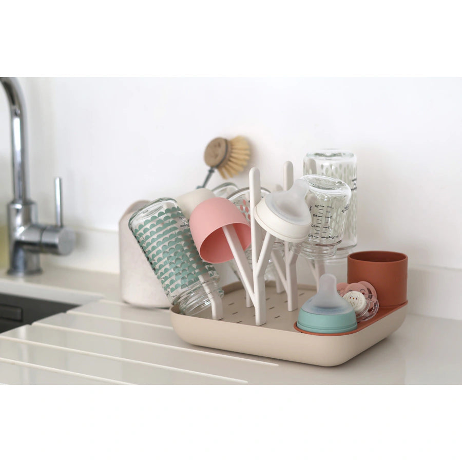 Beaba Forest Draining Rack (Terracotta/Clay)