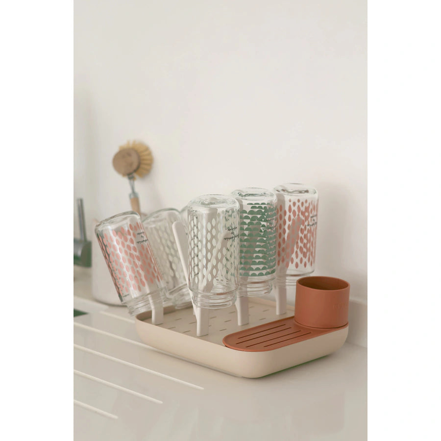 Beaba Forest Draining Rack (Terracotta/Clay)