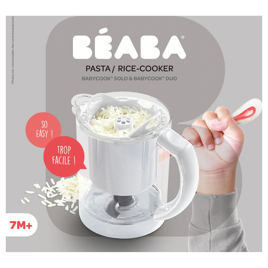 Beaba Babycook Solo/Duo Pasta Rice Basket (White)