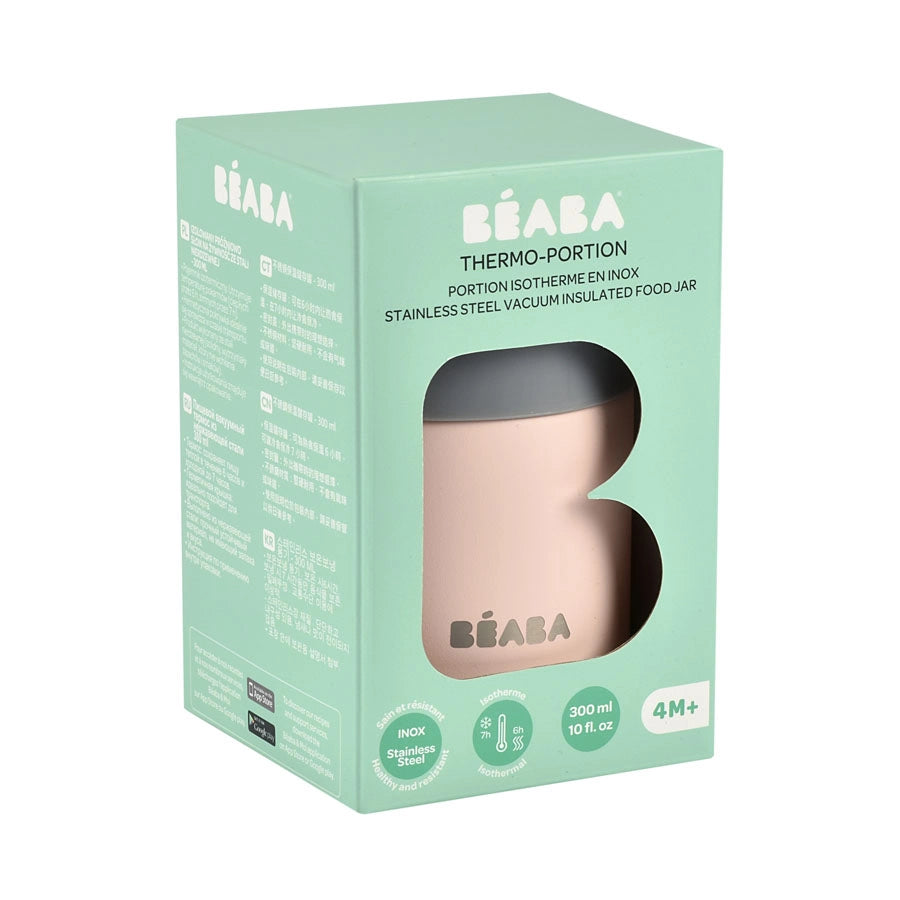 Beaba Thermo Portion 300ml (Dark Mist/Light Pink)