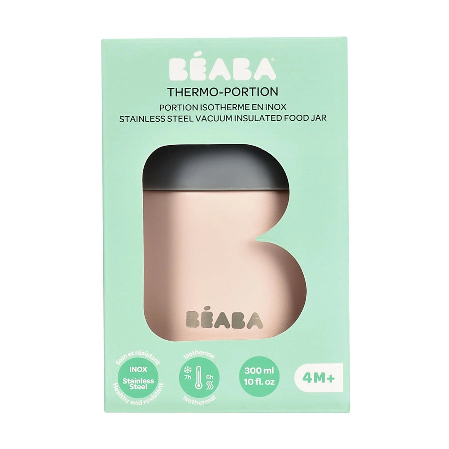 Beaba Thermo Portion 300ml (Dark Mist/Light Pink)