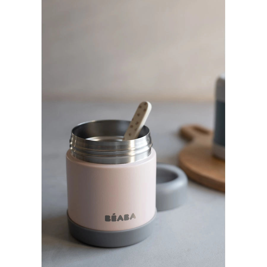 Beaba Thermo Portion 300ml (Dark Mist/Light Pink)