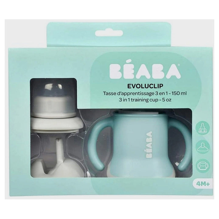 Beaba 3 In 1 Evolutive Training Cup (Airygreen)